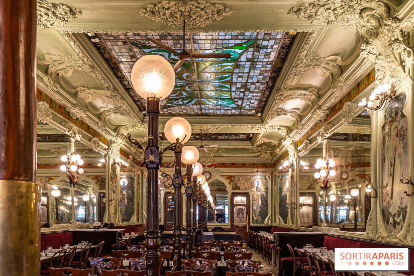 Le Bouillon Julien, la brasserie au sublime décor art nouveau, son menu et ses plats