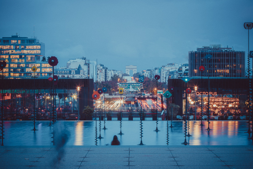 REVEILLON ROOFTOP OXYGEN PARIS FIREWORKS VIEW ARC DE TRIOMPHE