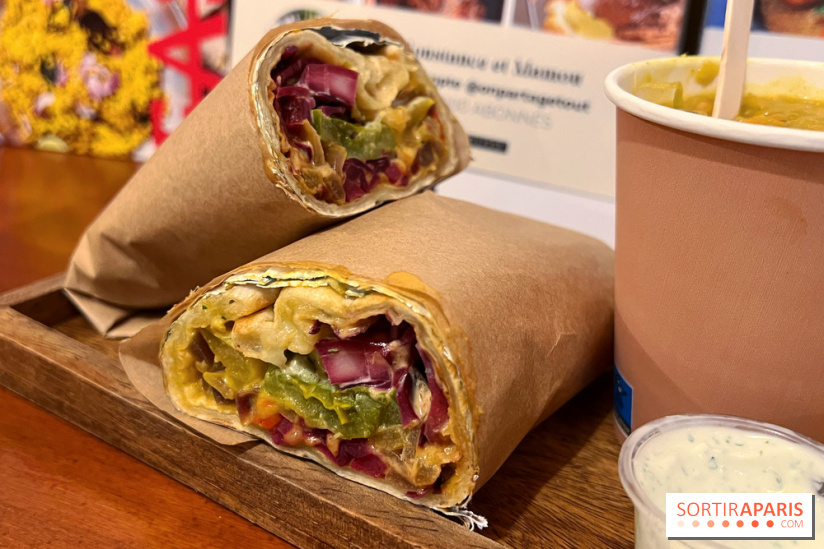 Kuna, naan indien façon street-food - Naan courge