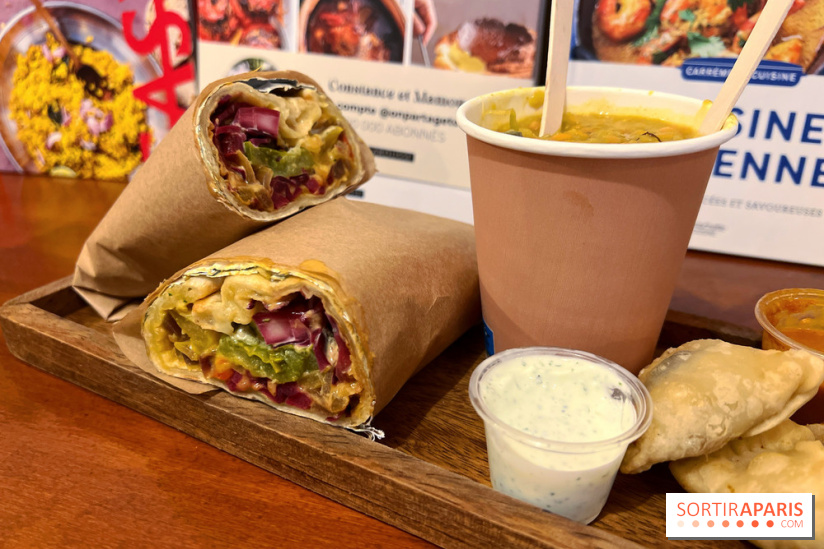 Kuna, naan indien façon street-food - Naan courge