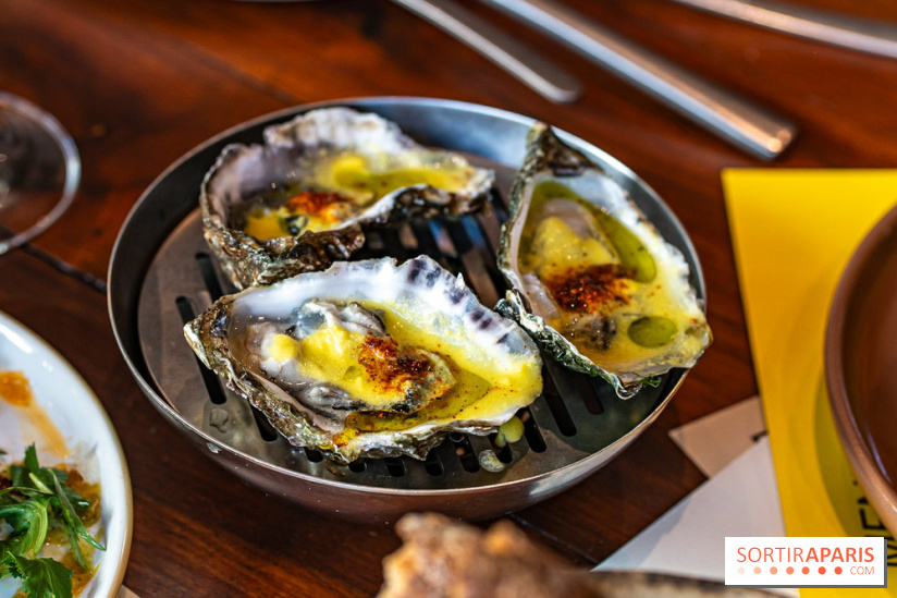 Maison Jaune, le restaurant-péniche de Boulogne-Billancourt -  huitres fumées