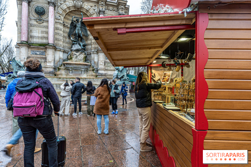 Le Marché de Noël de Saint-Michel à Paris