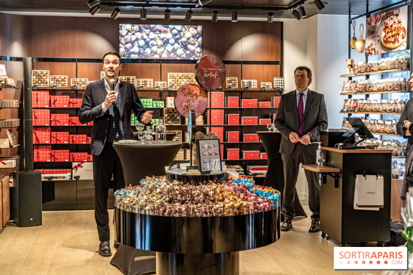 Läderach, la 1ère boutique du chocolatier suisse à Paris