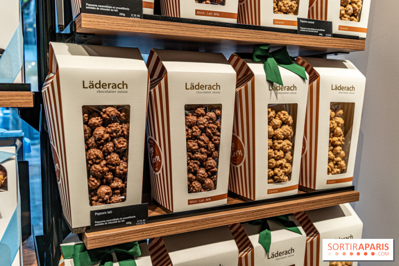 Läderach, la 1ère boutique du chocolatier suisse à Paris