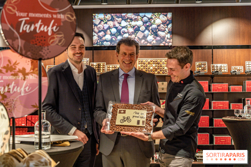 Läderach, la 1ère boutique du chocolatier suisse à Paris