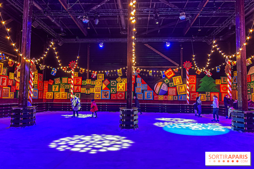 Noël au Parc Astérix 2023, sentier de lumières et patinoire