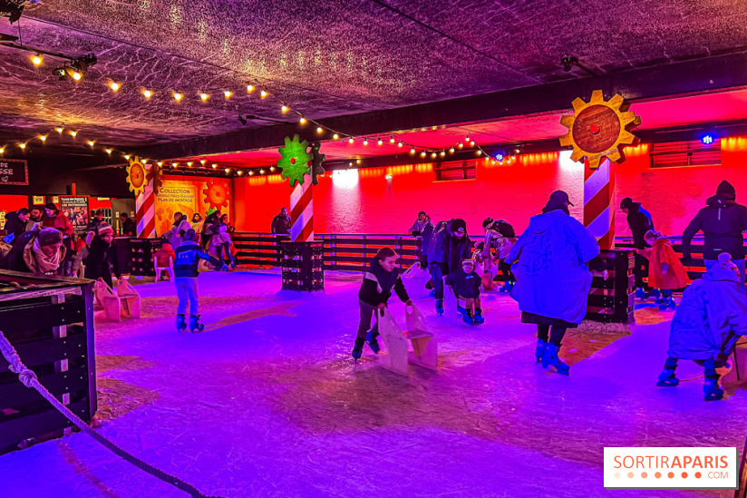 Noël au Parc Astérix 2023, sentier de lumières et patinoire