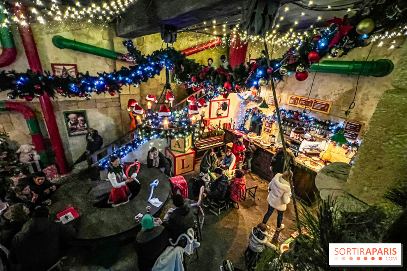 Noël au Parc Astérix 2023, sentier de lumières et patinoire - IMG 4930