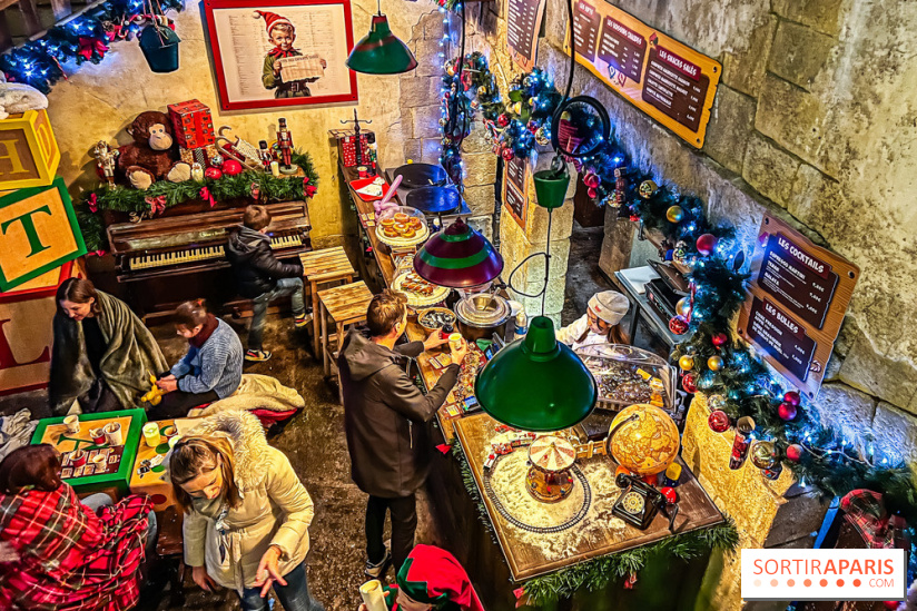 Noël au Parc Astérix 2023, sentier de lumières et patinoire