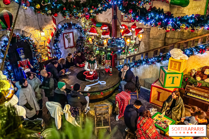 Noël au Parc Astérix 2023, sentier de lumières et patinoire