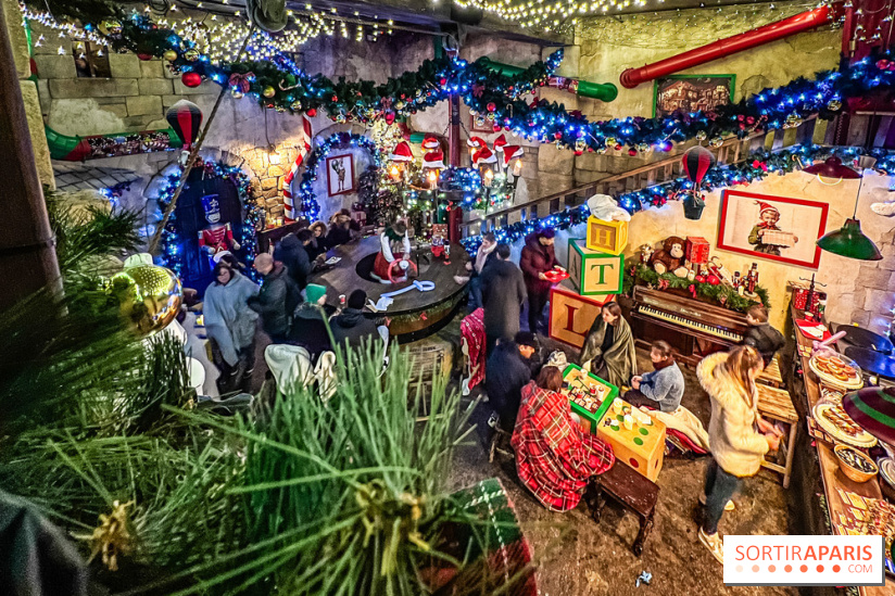 Noël au Parc Astérix 2023, sentier de lumières et patinoire