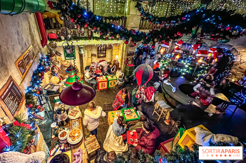 Noël au Parc Astérix 2023, sentier de lumières et patinoire - IMG 4936