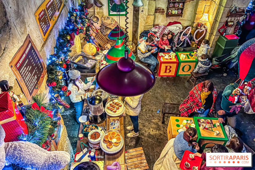 Noël au Parc Astérix 2023, sentier de lumières et patinoire - IMG 4939