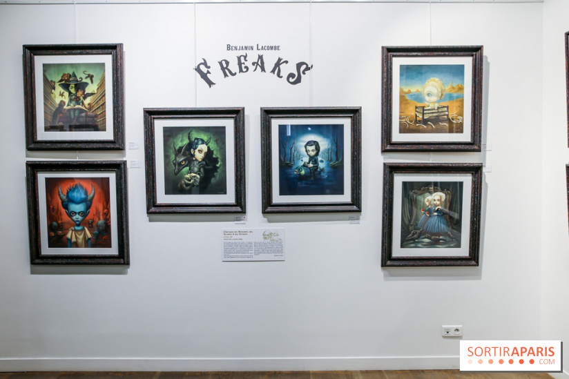 Freaks, l'exposition de Benjamin Lacombe, nos photos