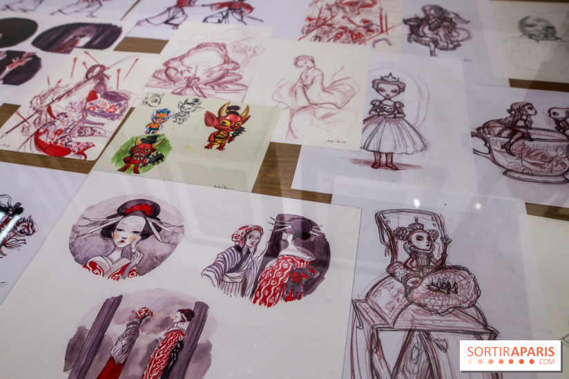 Freaks, l'exposition de Benjamin Lacombe, nos photos