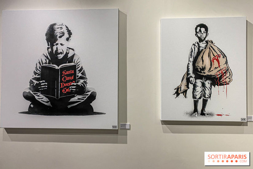 Exposition de Goin à la galerie La Lison : Santa Claus doesn't exist