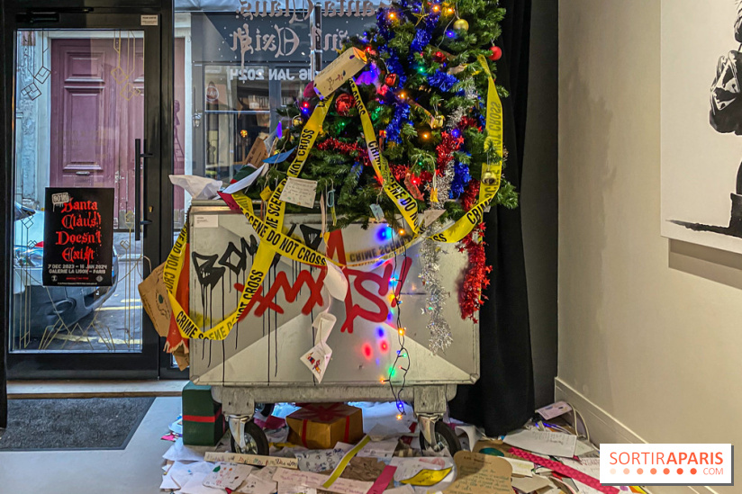 Exposition de Goin à la galerie La Lison : Santa Claus doesn't exist