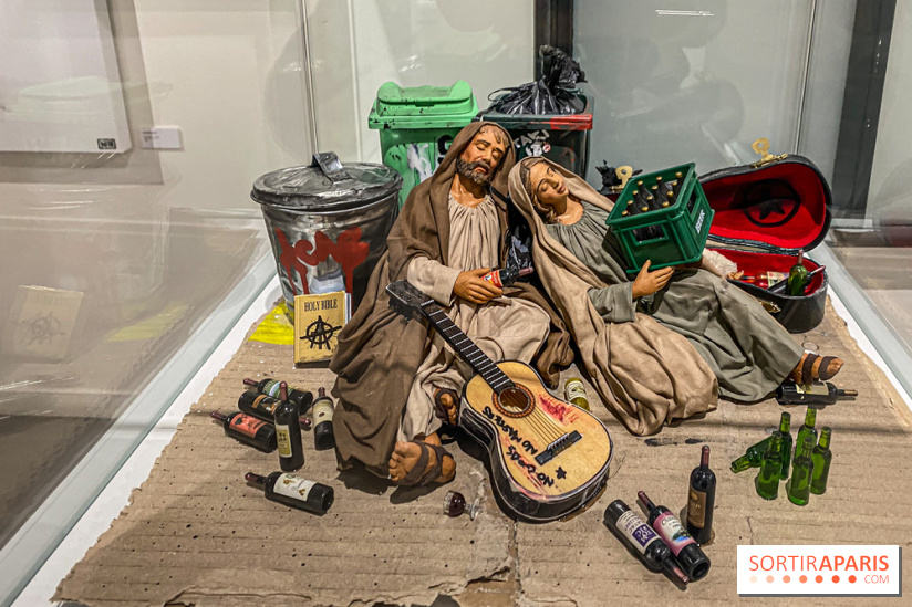 Exposition de Goin à la galerie La Lison : Santa Claus doesn't exist - IMG 3150