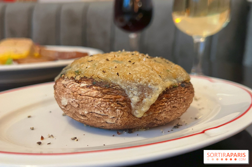 La Brasserie des Arts - Champignon farci gratiné