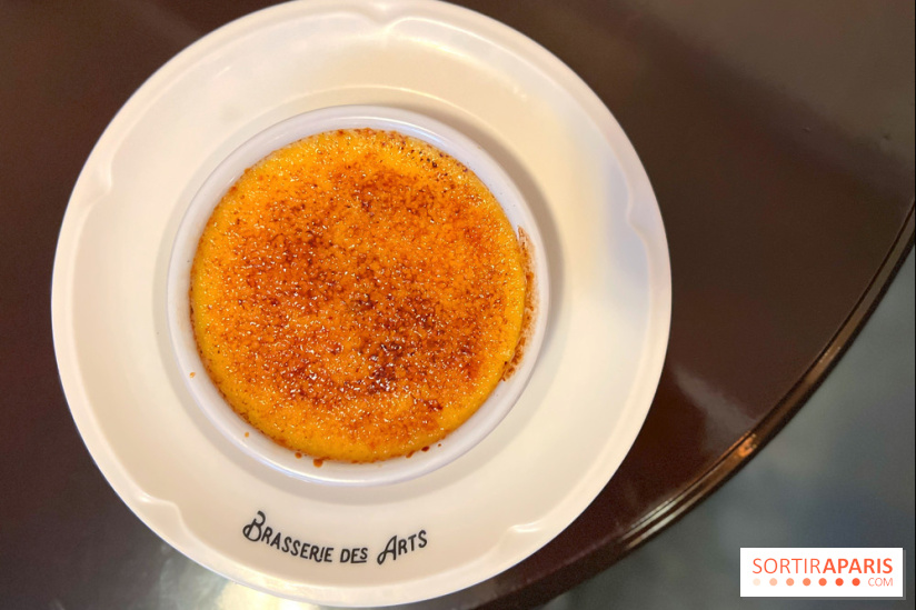 La Brasserie des Arts - Crème brûlée vanille
