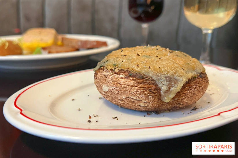 La Brasserie des Arts - Champignon farci gratiné