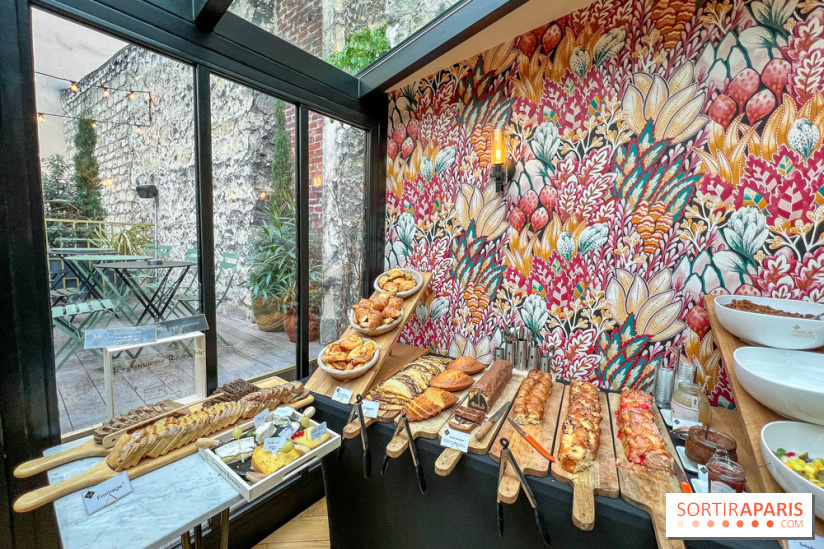 Brunch de la Maison Marques à Asnières sur Seine - Buffet