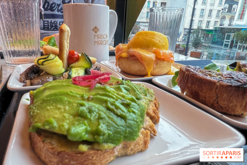 Brunch de la Maison Marques à Asnières sur Seine - Assiettes salées