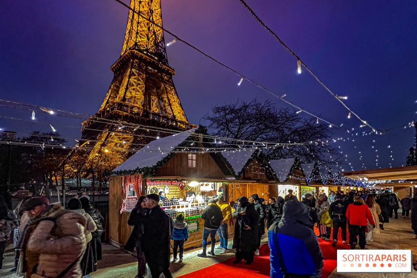 Marché de Noël 2023 au pied de la tour Eiffel - Quai Jacques Chirac - image00024