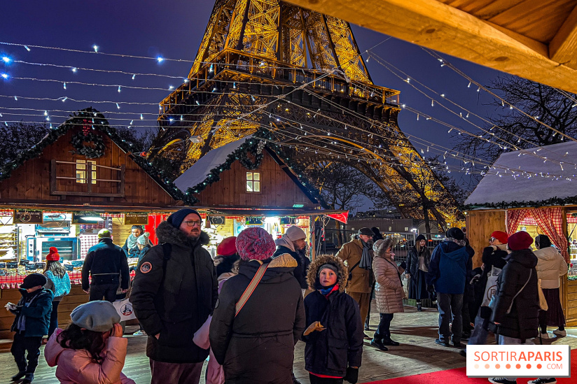 Marché de Noël 2023 au pied de la tour Eiffel - Quai Jacques Chirac - image00026