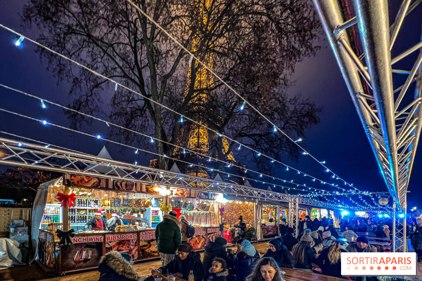 Marché de Noël 2023 au pied de la tour Eiffel - Quai Jacques Chirac - image00035