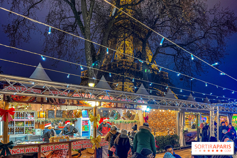 Marché de Noël 2023 au pied de la tour Eiffel - Quai Jacques Chirac - image00036