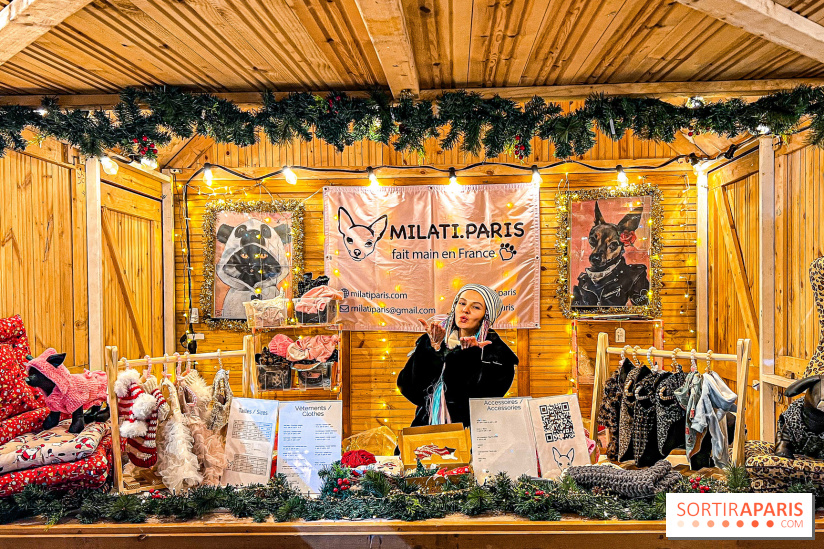 Marché de Noël 2023 au pied de la tour Eiffel - Quai Jacques Chirac - image00082