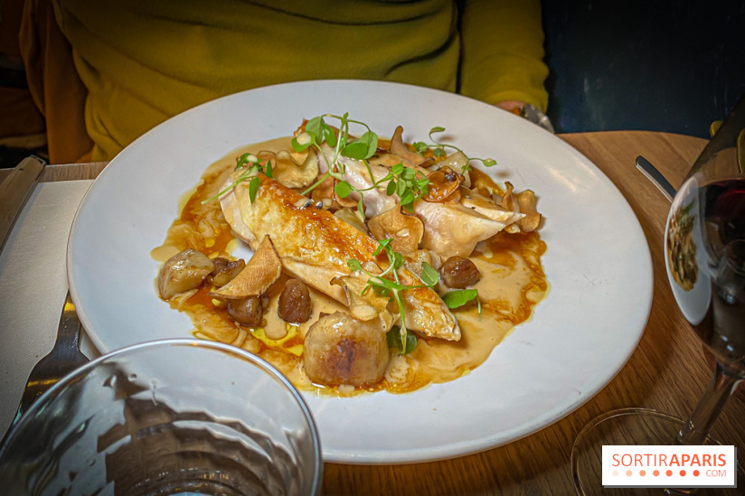 Café César restaurant bistronomique Clichy suprême de volailles