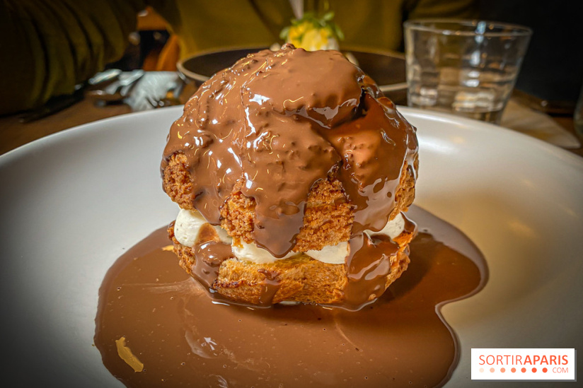 Café César restaurant bistronomique Clichy profiteroles