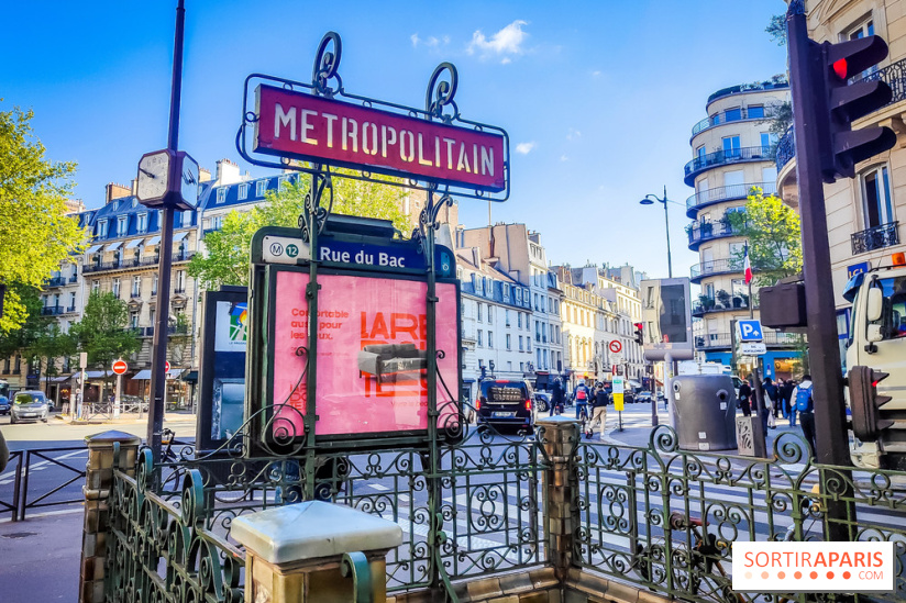 Visuels métro - Rue du Bac ligne 12