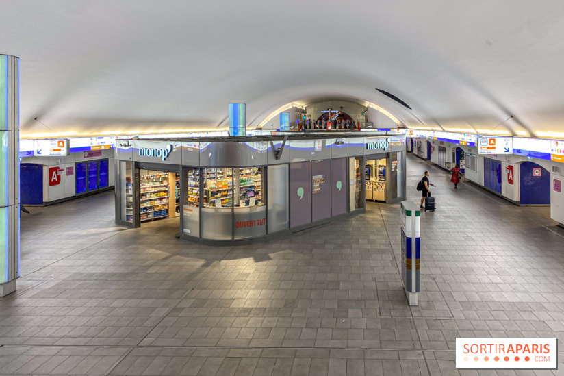 Visuels métro - métro RER Auber