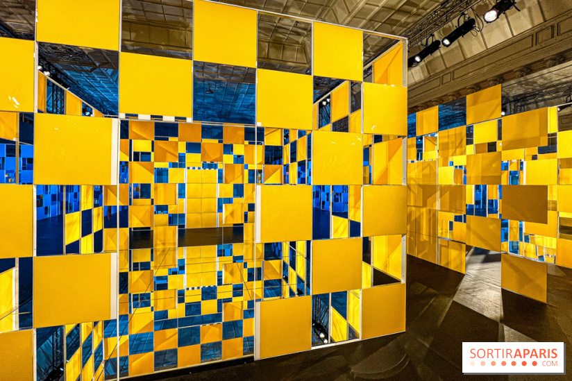 Aux Beaux Carrés, l'exposition de Daniel Buren au Bon Marché Rive Gauche  - image00029