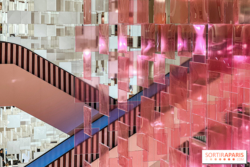 Aux Beaux Carrés, l'exposition de Daniel Buren au Bon Marché Rive Gauche  - image00046