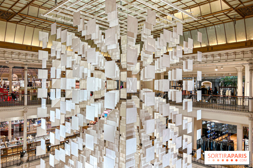 Aux Beaux Carrés, l'exposition de Daniel Buren au Bon Marché Rive Gauche  - image00053