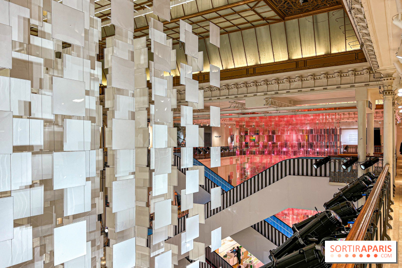 Aux Beaux Carrés, l'exposition de Daniel Buren au Bon Marché Rive Gauche  - image00055