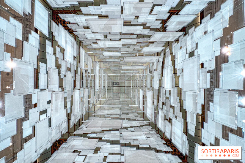 Aux Beaux Carrés, l'exposition de Daniel Buren au Bon Marché Rive Gauche  - image00079