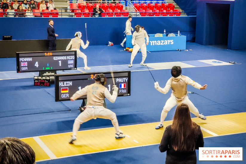 Coupe du monde de Fleuret 2024 - stade Pierre de Coubertin - Coupe du monde de Fleuret 2024 - stade Pierre de Coubertin - escrime