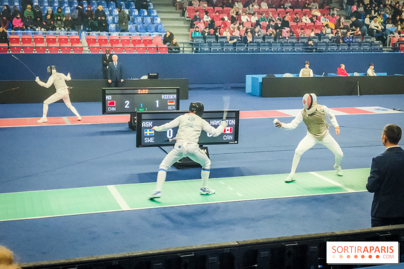 Coupe du monde de Fleuret 2024 - stade Pierre de Coubertin - Coupe du monde de Fleuret 2024 - stade Pierre de Coubertin - escrime