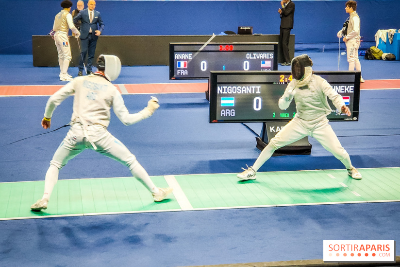 Coupe du monde de Fleuret 2024 - stade Pierre de Coubertin - Coupe du monde de Fleuret 2024 - stade Pierre de Coubertin - escrime