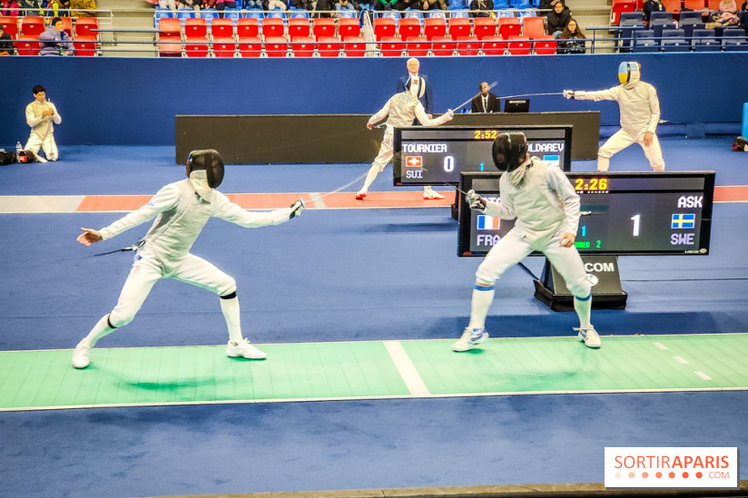 Coupe du monde de Fleuret 2024 - stade Pierre de Coubertin - Coupe du monde de Fleuret 2024 - stade Pierre de Coubertin - escrime