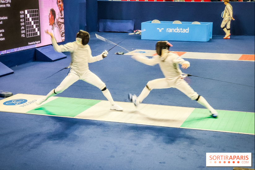 Coupe du monde de Fleuret 2024 - stade Pierre de Coubertin - Coupe du monde de Fleuret 2024 - stade Pierre de Coubertin - escrime