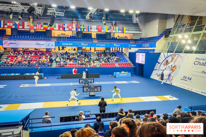Coupe du monde de Fleuret 2024 - stade Pierre de Coubertin - Coupe du monde de Fleuret 2024 - stade Pierre de Coubertin - escrime