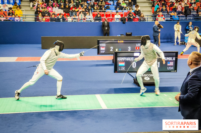 Coupe du monde de Fleuret 2024 - stade Pierre de Coubertin - Coupe du monde de Fleuret 2024 - stade Pierre de Coubertin - escrime