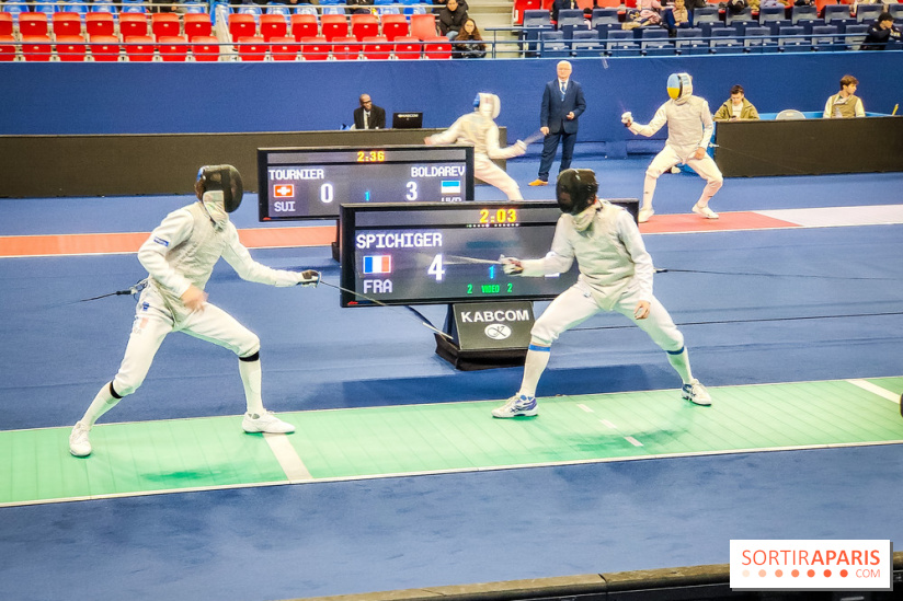 Coupe du monde de Fleuret 2024 - stade Pierre de Coubertin - Coupe du monde de Fleuret 2024 - stade Pierre de Coubertin - escrime