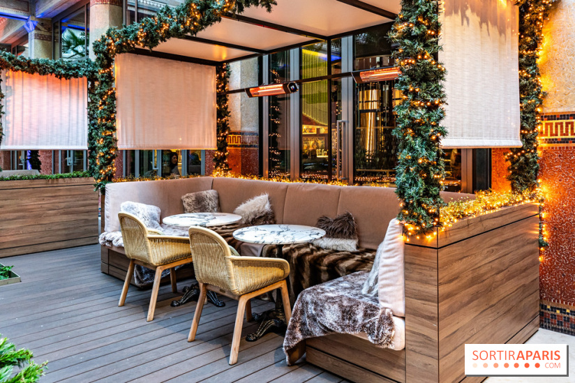 La terrasse d’hiver, raclettes et fondues du Prince de Galles par Norbert Tarayre